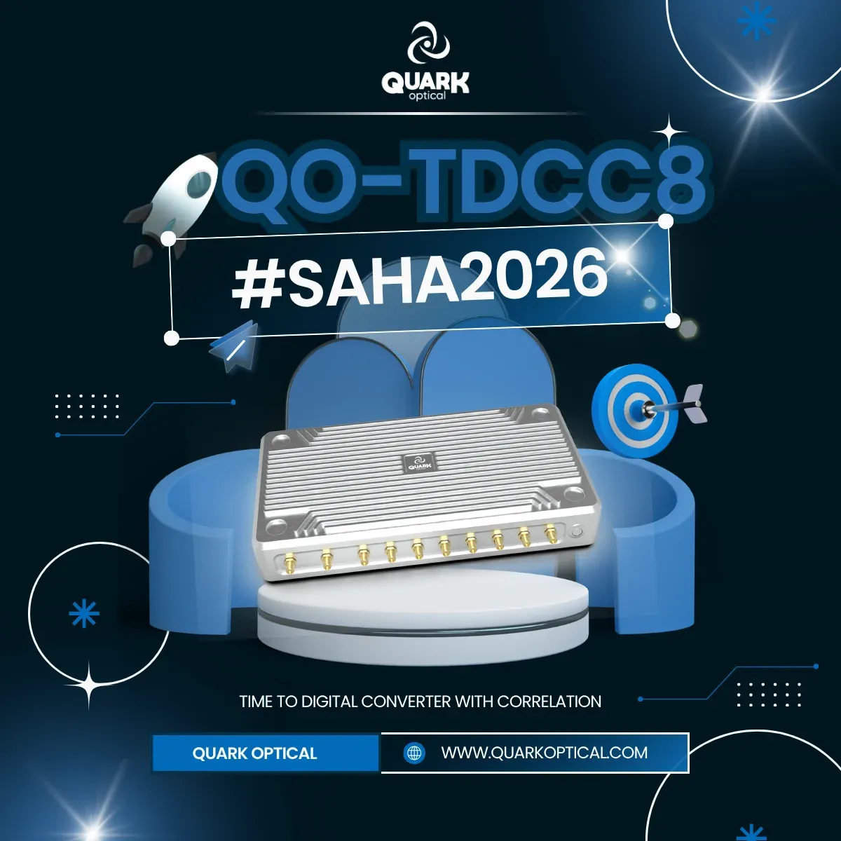 Quark Optical Showcases Future Technologies at SAHA 2026